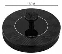 EE PLUTAJUĆA VRTNA SOLARNA FONTANA 16 CM ZA RIZNIK + FILTER