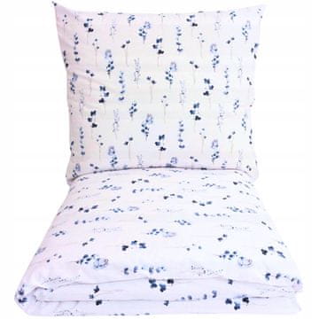 SET PAMUKOVNE POSTELJINE 160x200 SET CVIJEĆA PROIZVOĐAČ ČVRSTI 100% PAMUK