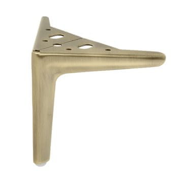 Noga namještaja za kauč na razvlačenje BRASS loft H100 durable SL013
