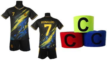 Dječji nogometni dres Ronalda Al Nassra, majica + kratke hlače KS 122
