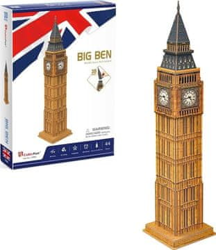 Bic KUBIČNA 3D slagalica Svjetska arhitektura SAT Big Ben 44 dijela C094h
