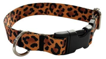 Ogrlica za pse 2 cm s kopčom, podesiva, s panter pričvršćivanjem Ogrlica za pse 2 cm s kopčom, podesiva, s panter pričvršćivanjem XS: 20-28 cm