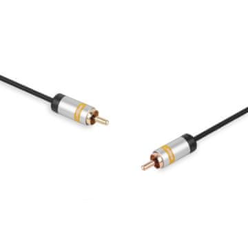 RCA (CINCH) KABEL S UTIKAČEM - RCA (CINCH) TANKI UTIKAČ RCA (CINCH) KABEL S UTIKAČEM - RCA (CINCH) TANKI UTIKAČ 1,5 m (RK139/P2)