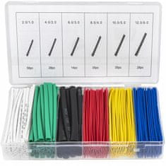 2F Set od 196 termoskupljajućih cijevi, izolacijska čahura u boji (PVC)