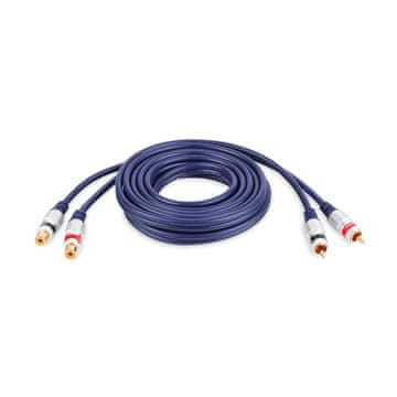 PRODUŽNI KABEL 2x RCA CINCH UTIKAČ - 2x RCA CINCH UTIČNICA PRODUŽNI KABEL 2x RCA CINCH UTIKAČ - 2x RCA CINCH UTIČNICA 5,0 m (RKD290-1)