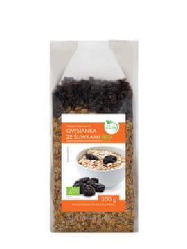 BIO Zobena kaša sa šljivama ORGANSKA 300g
