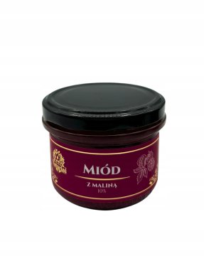 MED OD MALINA 250g s liofiliziranim malinama 10% OD PROIZVOĐAČA