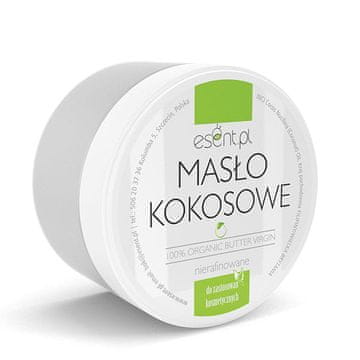 éS Nerafinirani djevičanski organski kokosov maslac 200 ml