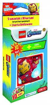 Lego Marvel Avengers eko-blister vrećice za kolekcionarske kartice