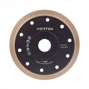 DIJAMANTNA PILA ZA REZANJE KAMENIH PLOČICA 125 MM VORTEX