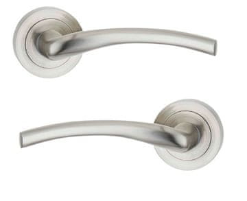 Kuchinox Ručka za unutarnja vrata Agra Satin Round Classic Aluminum Univerzalna vrata