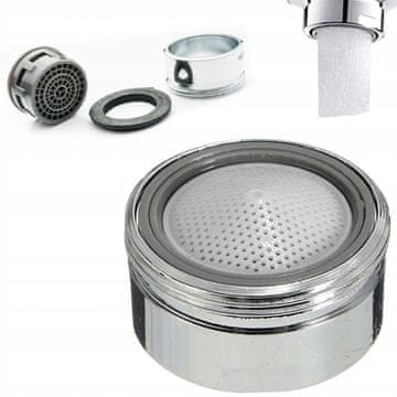 EKO POKLOPAC ZA AERATOR SLAVINE ZA ŠTEDU VODE 24 mm Krom