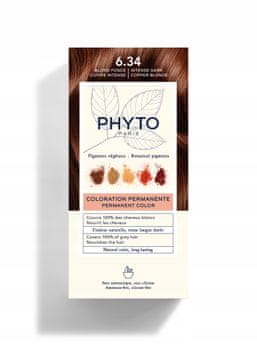 Phyto COLOR boja za kosu 6.34 Tamno bakreno plava