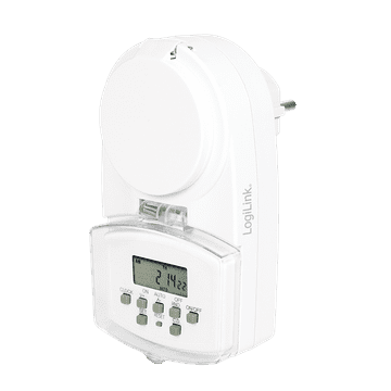 Digitalni vanjski timer IP44 LogiLink LCD programator utičnica 20 programa