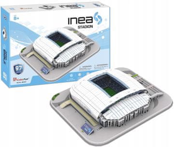 Bic 3D slagalica Cubicfun Stadion Lech Poznań 97 dijelova 20257