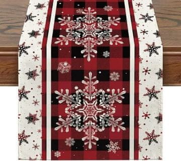 Import Božićni nadstolnjak za Badnji dan 180x33 cm (XMS br. 3)