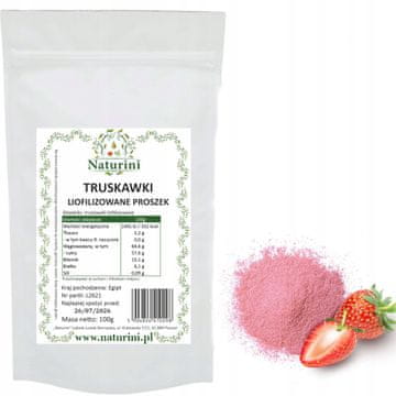 Liofilizirane jagode u prahu DOYPACK 100g