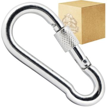 VATROGASNI KARABINER S OSIGURNOM DIN5299D POCINKANI 4X40 1 KOM.