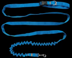 Povodac za pse s amortizerom 380 cm TIRKIZNA Podesiva handsfree, proizvedeno u Poljskoj