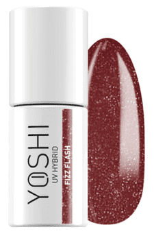 Global - Yoshikin UV LED hibridni Fizz Flash lak za nokte 6 ml - 142