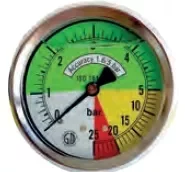 em Navoj manometra stražnji 25 bara fi 63 mm 1/4"