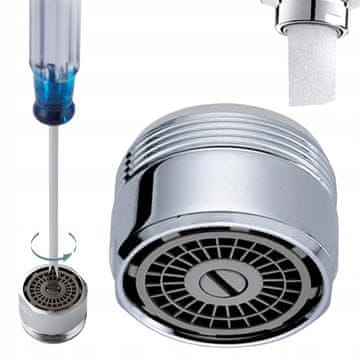 M24x1 aerator za slavine s podesivim protokom 2-8 l/min
