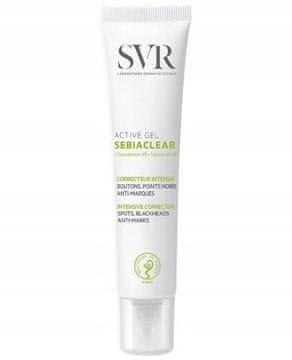 SVR Sebiaclear Active gel za smanjenje nepravilnosti dan i noć 40 ml