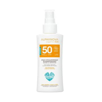 Alphanova Sun, putna krema za sunčanje u spreju, SPF50+, 90 g
