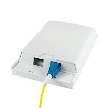 LogiLink Professional dvostruka FTTH razvodna kutija, bijela, nadžbukna montaža