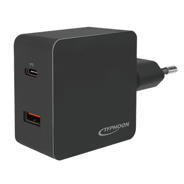 105 Brzi zidni punjač USB-C PD USB QC kocka za punjenje 3A 18W putni