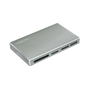 LogiLink 5-u-1 USB 3.2 Gen1 čitač kartica, aluminij, SD/microSD/MS/CF/M2