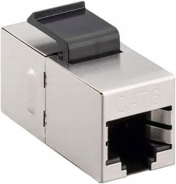 LogiLink Keystone Cat.6 oklopljeni RJ45 spojnik s bravom, NK4011