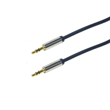 LogiLink 3,5 mm audio kabel plavi 1,5 m za slušalice, zvučnike/pametni telefon