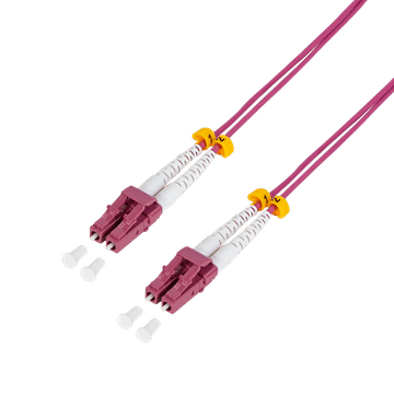Logilink OM4 50/125µ LC-LC 5m ljubičasti dupleks optički kabel