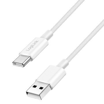 Logilink USB-C kabel za brzo punjenje 60W 1m USB A 3 A 480 Mbit/s najlon
