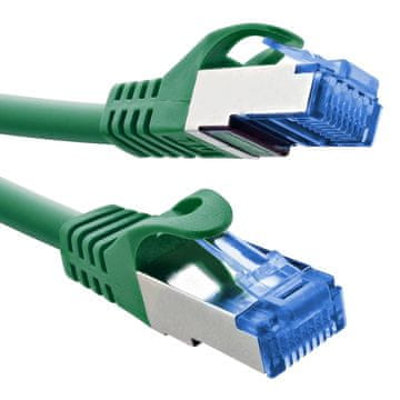 RJ45 Cat.6A S/FTP mrežni kabel 0,5 m prespojni kabel 10 Gb oklopljeni LSZH 500 MHz