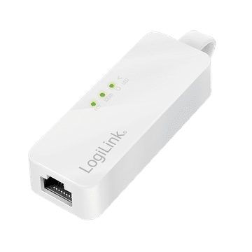 USB 2.0 na Fast Ethernet RJ45 adapter - LogiLink, UA0144B