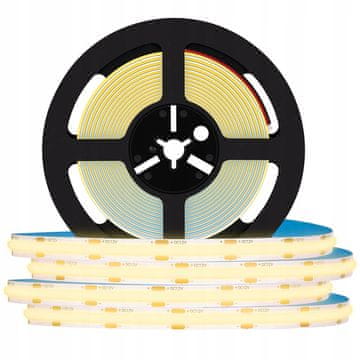 Jaka COB LED traka 5M 12V neonska topla linija 5050 samoljepljiva