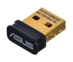 slomart ASUS USB-BT500 Bluetooth 5.0 mrežna kartica, crna/zlatna