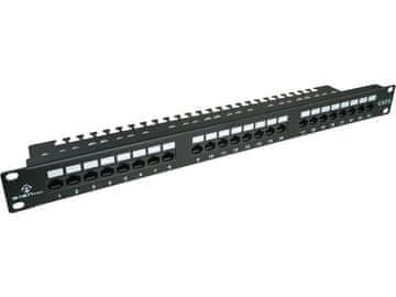 slomart Alantec PK001 Patch panel Cat.6, 24 LSA porta, 1U 19" polica