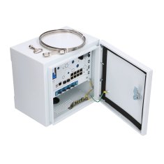 Extē Extralink Minos PoE switch, 8x RJ45 1000Mbps, 2x SFP, 200W, L2, aktivno hlađenje, bijeli