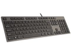 A4Tech A4Tech KV-300H tipkovnica USB QWERTY crna, siva