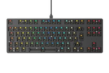 Glorious Glorious PC Gaming Race GMMK-TKL tipkovnica, USB, crna, RGB LED