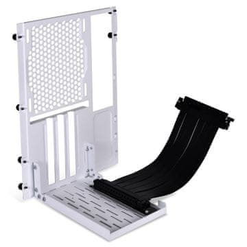Lian Li Lian Li O11DMINI-1W-4 kućište za računalo - univerzalni nosač za GPU, bijeli