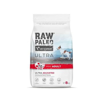 VetExpert Raw Paleo Ultra govedina Mini hrana za odrasle 8 kg
