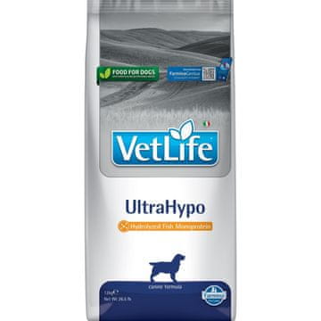 Farmina Vet Life UltraHypo Canine suha hrana za pse 12 kg