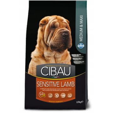 Farmina CIBAU Sensitive Lamb Medium/Maxi - suha hrana za pse