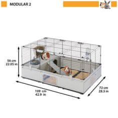 Ferplast MODULAR 2 KAVEZA 109x72x56 cm