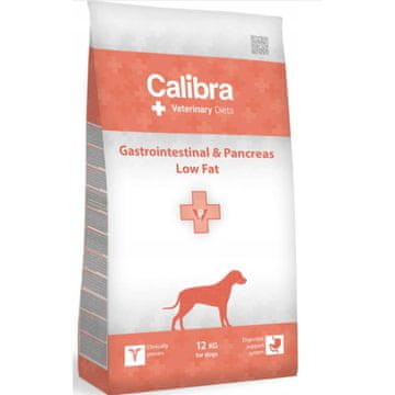 Calibra Suha hrana za pse Gastrointestinal & Pancreas Low Fat 12 kg