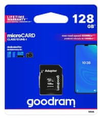 GoodRam Goodram Microsd Memorijska Kartica 128 Gb Za Mobilne Telefone Hd Kamera 128 Gb